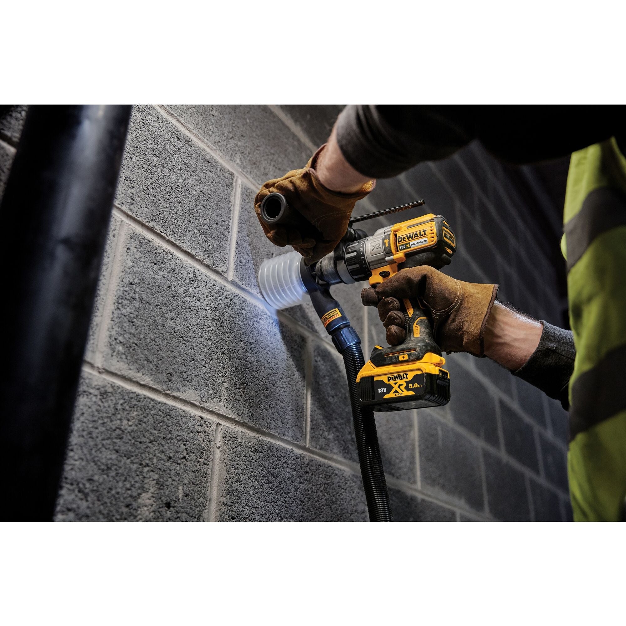 DEWALT DCD996P2-QW Trapano avvitatore XRP con percussione e 2 batterie 18v  5.0Ah, motore brushless