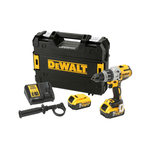 DEWALT DCD996P2-QW Trapano avvitatore XRP con percussione e 2 batterie 18v  5.0Ah, motore brushless