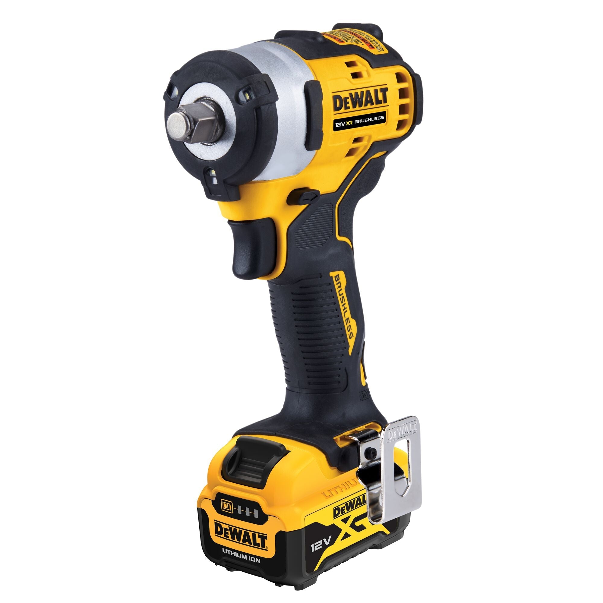 DEWALT DCF901P2-QW Avvitatore ad impulsi 1/2" con 2 batterie 12v 5.0Ah