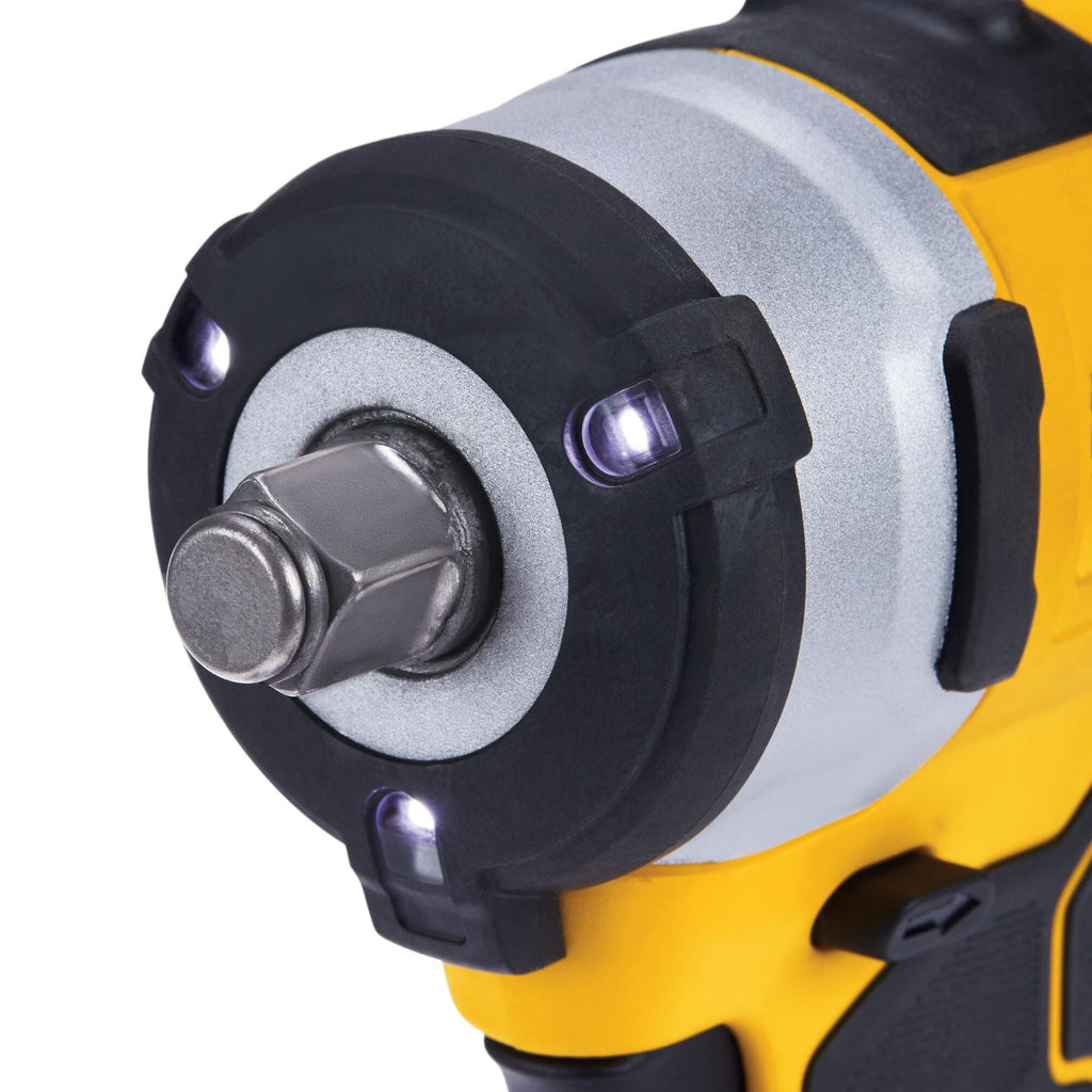 DEWALT DCF901P2-QW Avvitatore ad impulsi 1/2" con 2 batterie 12v 5.0Ah